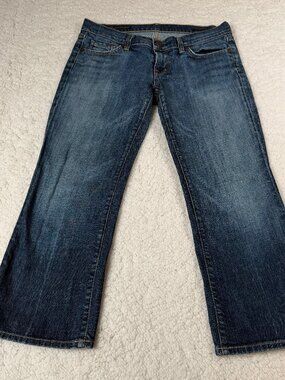 Citizens of Humanity Sz 29 Kelly #063 Low Waist Cropped Jeans Style 063-001